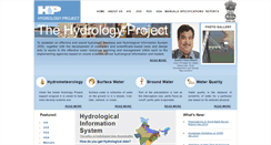 Desktop Screenshot of hydrology-project.gov.in