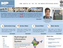 Tablet Screenshot of hydrology-project.gov.in